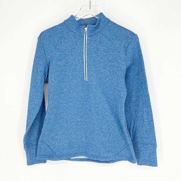 Fanjoy The Chill Out 1/2 Zip Jacket S Blue - Picture 2 of 9